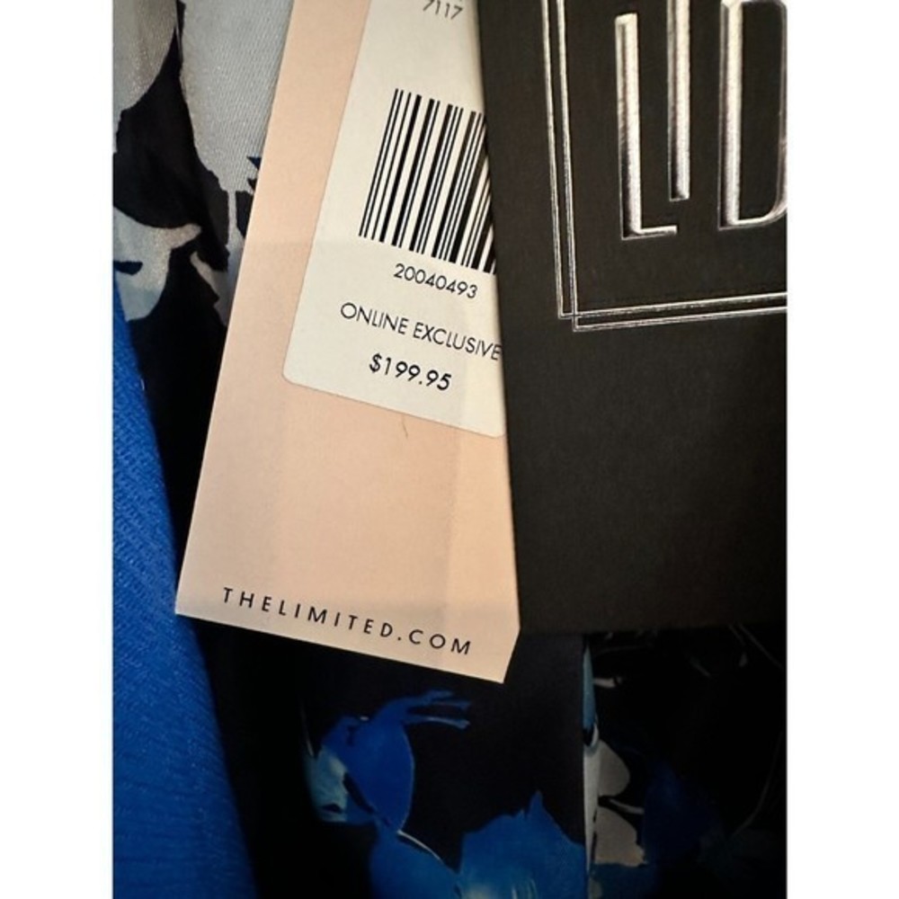 The Limited, LTD The Limited Luxe‎ Collection Blue Coat, Size XS Tall - NWT - Picture 5 of 7